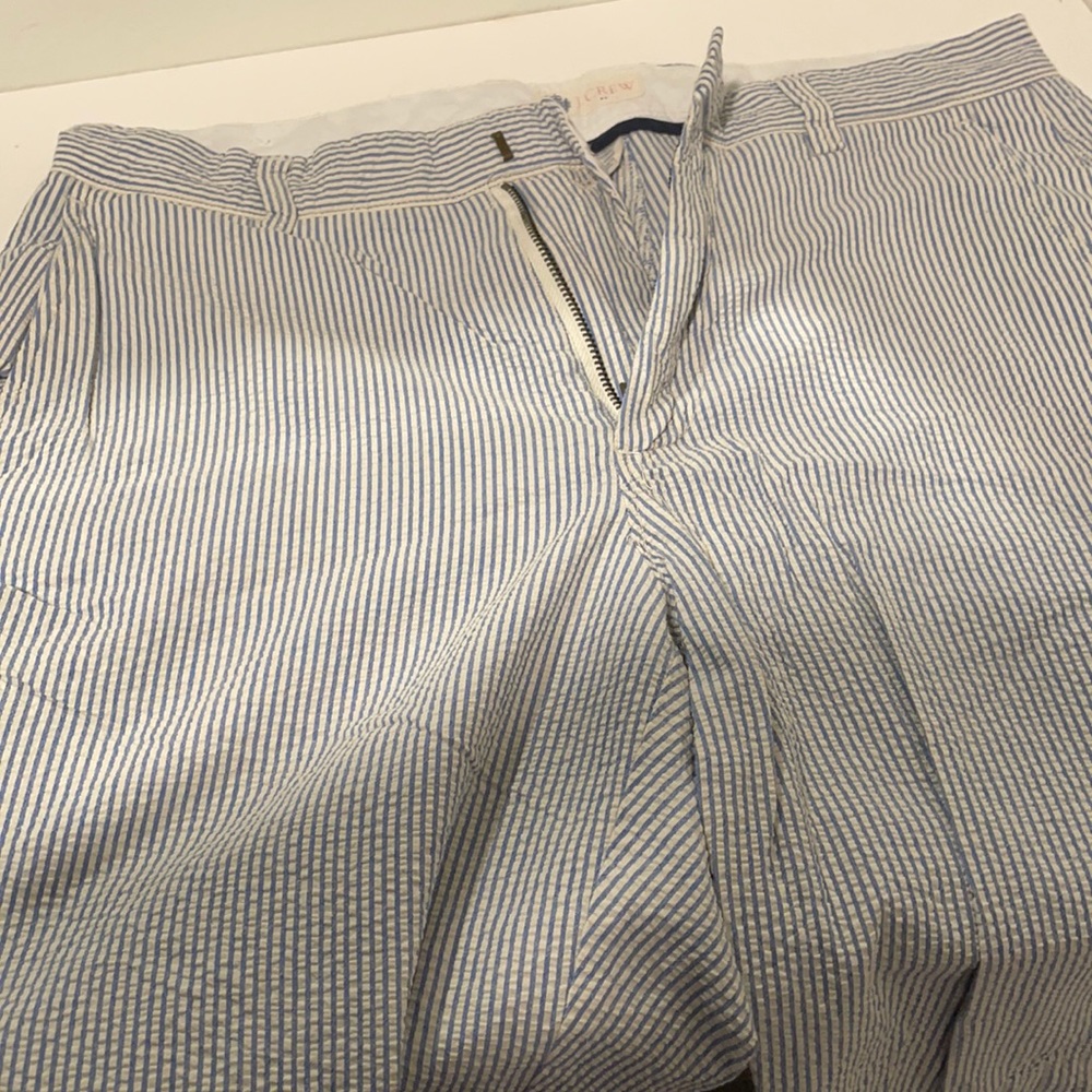 Amazing JCREW seersucker shorts. 30” waist and 10” inseam.  Good condition